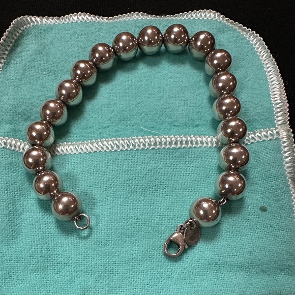 Tiffany & Co. Silver Ball Bracelet - Picture 2 of 6